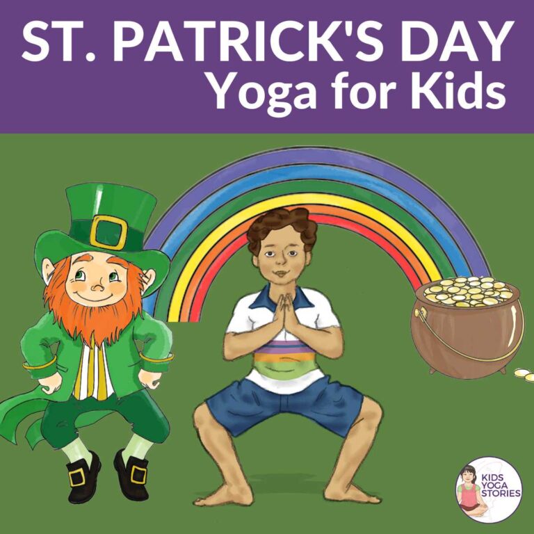St. Patrick’s Day for Kids: Books and Yoga Poses (+ Printable Poster)