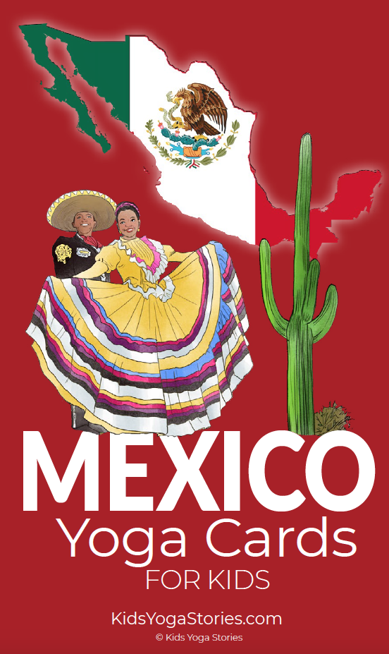 Mexico-themed Yoga Cards for Kids | Kids Yoga Stories