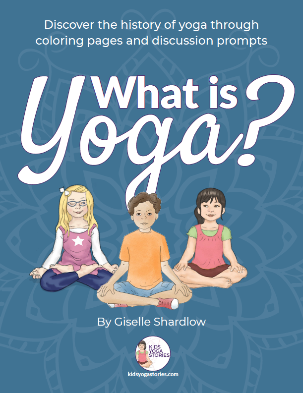 What is Yoga Coloring Book for kids