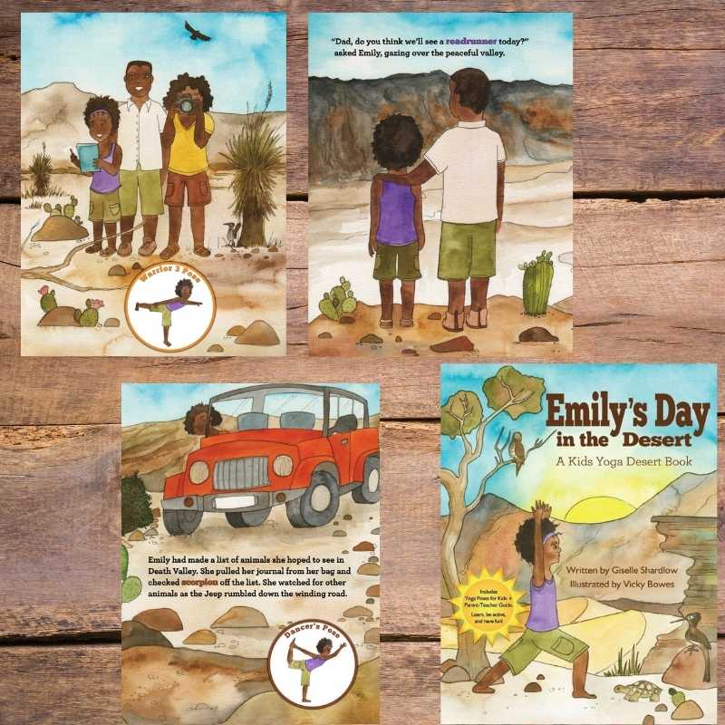 Emily's Day in the Desert | Kids Yoga Stories
