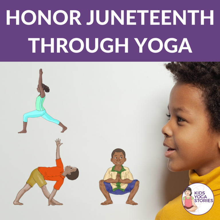 Honor Juneteenth through Yoga Poses and Books