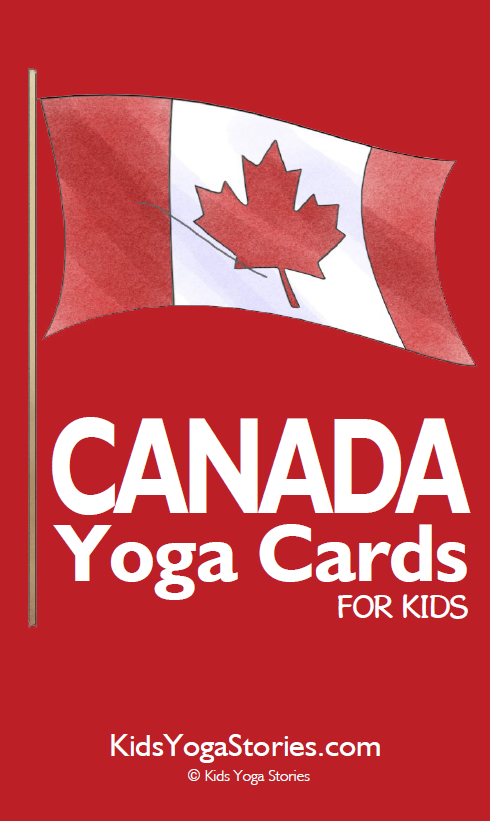 Canada Yoga Cards for Kids | Kids Yoga Stories