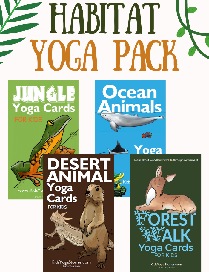 Habitat Yoga Cards Pack | Kids Yoga Stories