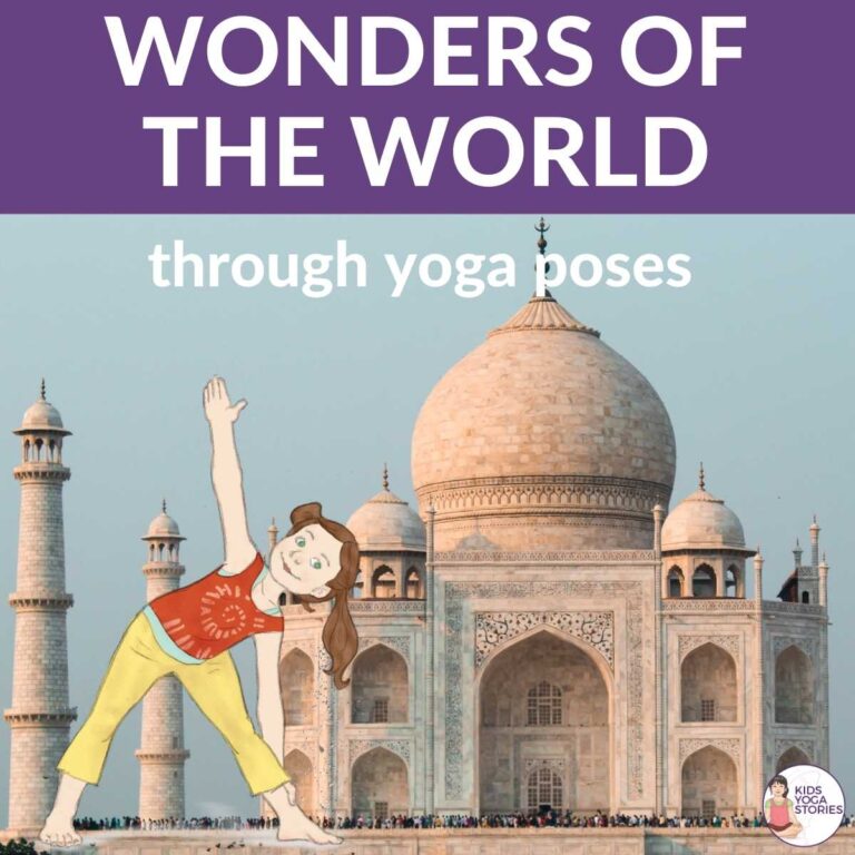 Explore 5 Wonders of the World through Yoga Poses