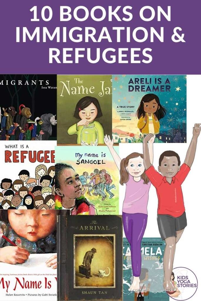Children's Books on immigration and refugees | Kids Yoga Stories