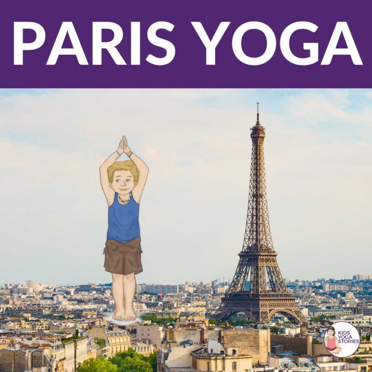 A Virtual Field Trip to Paris in Books and Yoga Poses