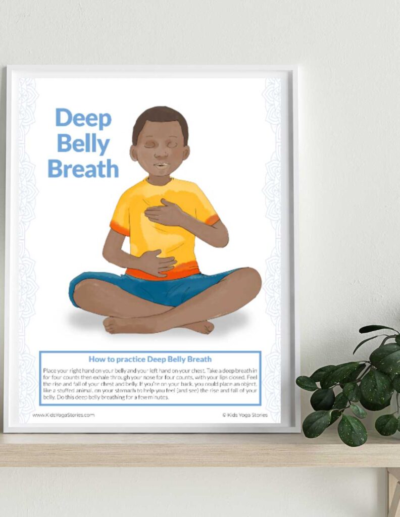 BREATHING EXERCISES FOR KIDS POSTERS (PRINTABLE) | Kids Yoga Stories