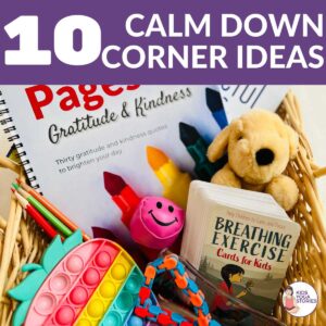 10 Calm Down Corner ideas | Kids Yoga Stories
