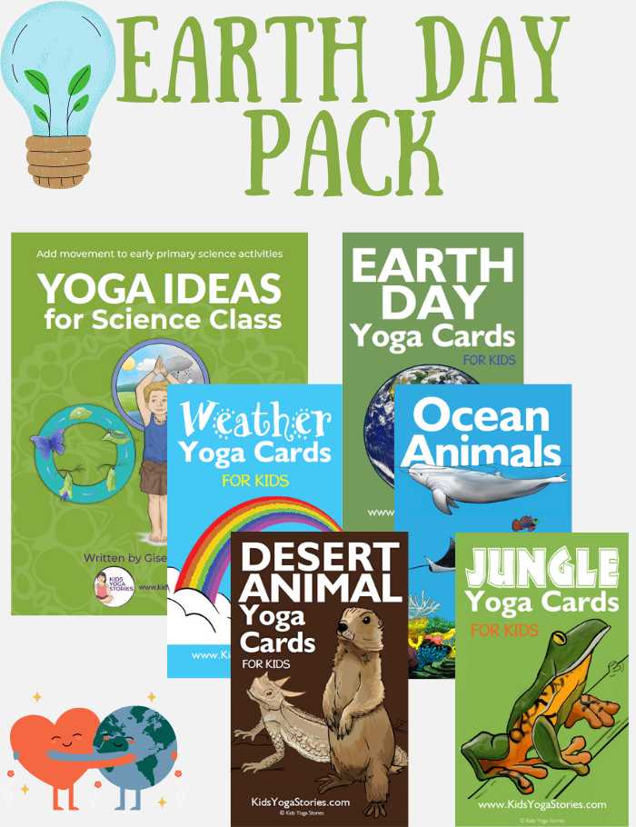 Earth Day Yoga Pack for Kids | Kids Yoga Stories 