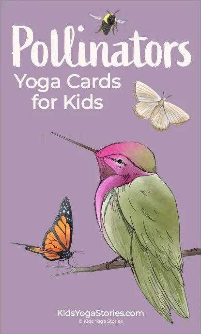 Pollinators Yoga Cards for Kids | Kids Yoga Stories