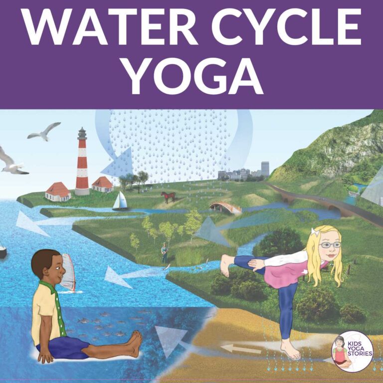 Teach the Water Cycle in an Active, Engaging Way through Movement: Try Water Cycle Yoga!