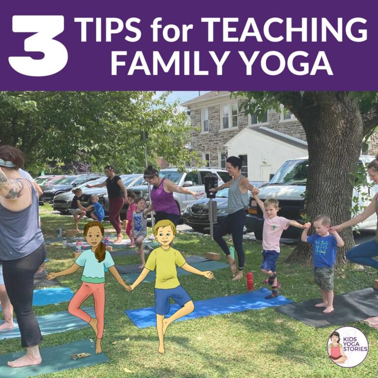 3 Top Tips for Teaching Family Yoga: How to Engage Both Adults and Children (Interview)