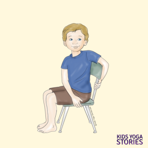 Chair Seated Twist | Kids Yoga Stories