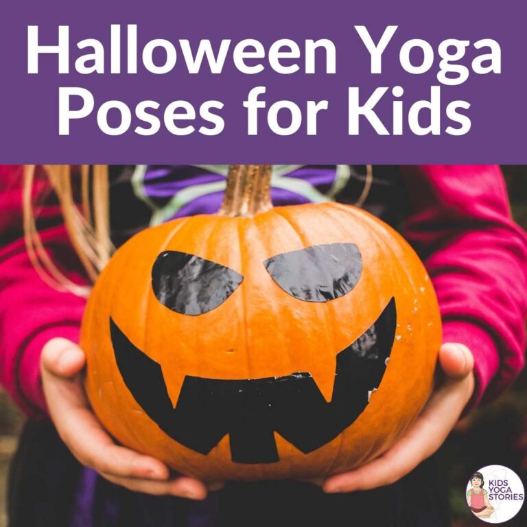 5 Halloween Yoga Poses for Kids (+ Free Printable Poster)