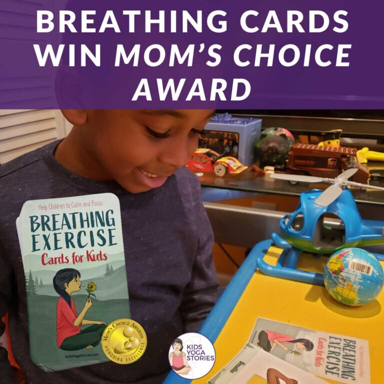The Mom’s Choice Awards Names Kids Yoga Stories Breathing Exercise Cards for Kids Among the Best in Family-Friendly Products [Press Release]