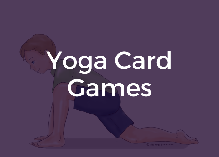 yoga games, yoga card games, games for kids, yoga games for kids