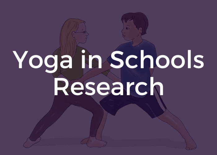 yoga in schools research, yoga resources, kids yoga research