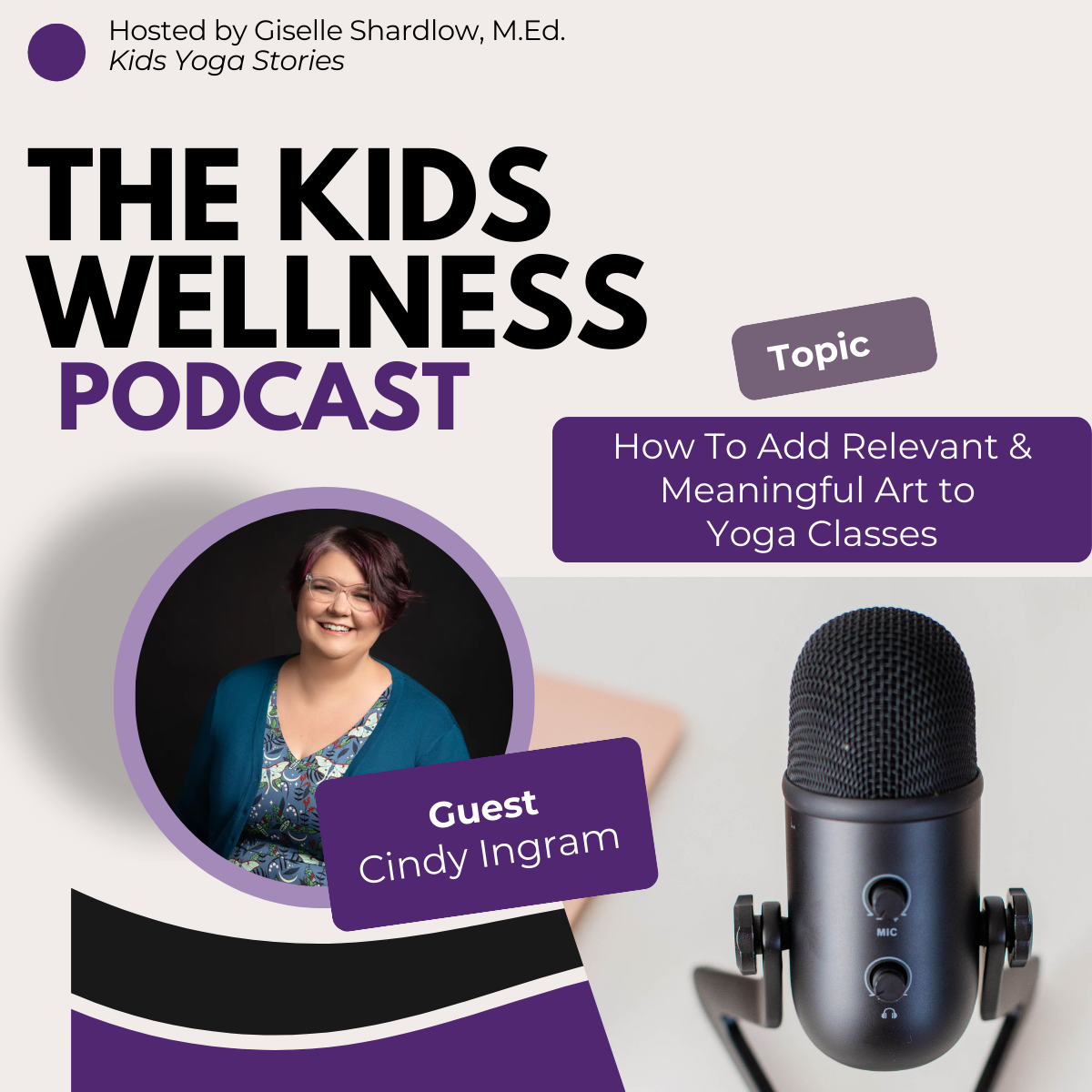 Join Giselle Shardlow, founder of Kids Yoga Stories, and Cindy Ingram of Art Class Curator as they talk about the power of art in enriching the experiences of neurodivergent children in yoga classes. Discover practical insights and the impact of personal connections for learners on the autism spectrum.