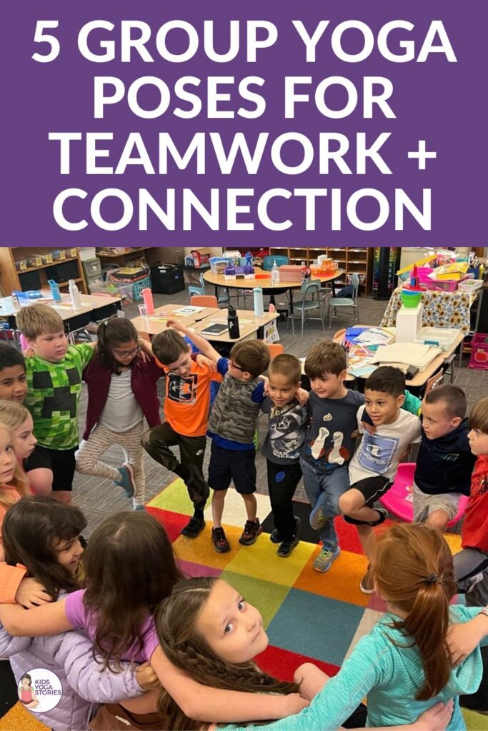 5 Group Yoga Poses for Kids to Build Teamwork and Connection | Kids Yoga Stories