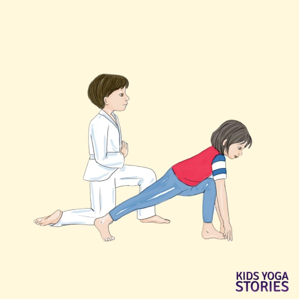 Lunge Pose | Kids Yoga Stories