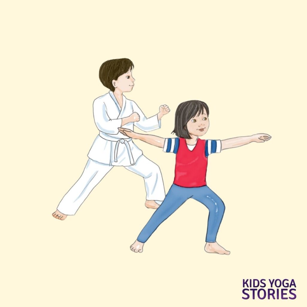Warrior 2 Pose | Kids Yoga STories