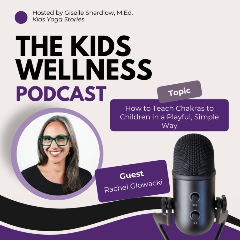 Discover how to teach chakras to children in a fun, playful, and approachable way through movement, music, storytelling, and connection. Join Giselle Shardlow, founder of Kids Yoga Stories, and Rachel Glowacki, founder of Move With Me Books, as they explore how chakra concepts can help children better understand their emotions, bodies, and energy in simple, child-friendly ways. Inspired by her new book "All Through the Crown," Rachel shares how singing, movement, mindfulness, and storytelling create meaningful sensory memories for children while supporting emotional regulation, self-awareness, and connection.